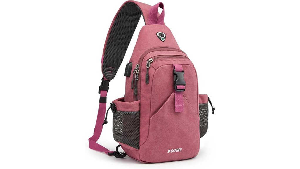 Secure & Compact Sling Bags Every Theme Park Visitor Needs 10 g4free usb rfid canvas