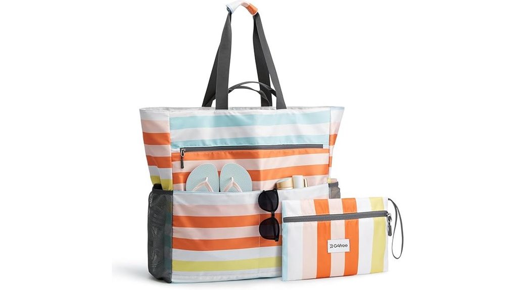 g4free waterproof beach tote
