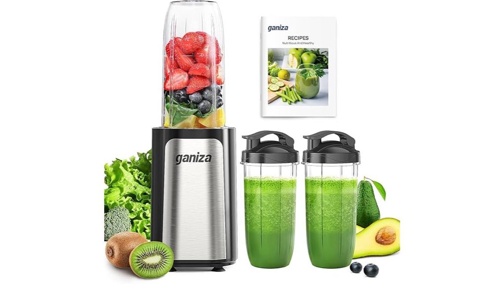 Personal-Size Blenders That Will Supercharge Your Smoothies 15 ganiza 14 blender 3 cup set
