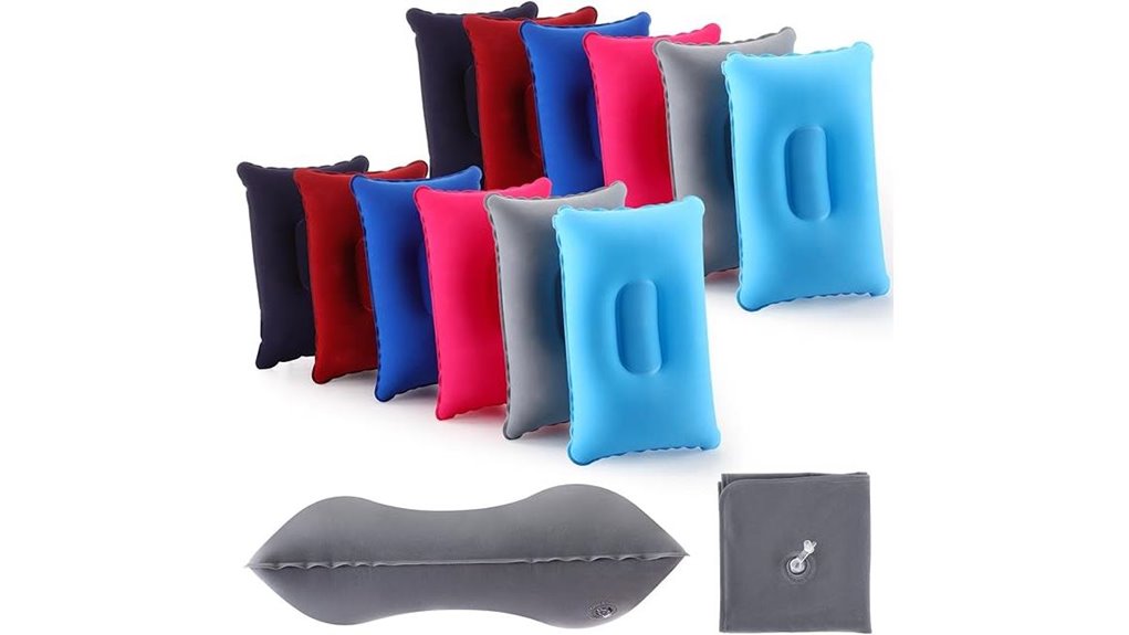 geelin 12 pack fluffed pillows
