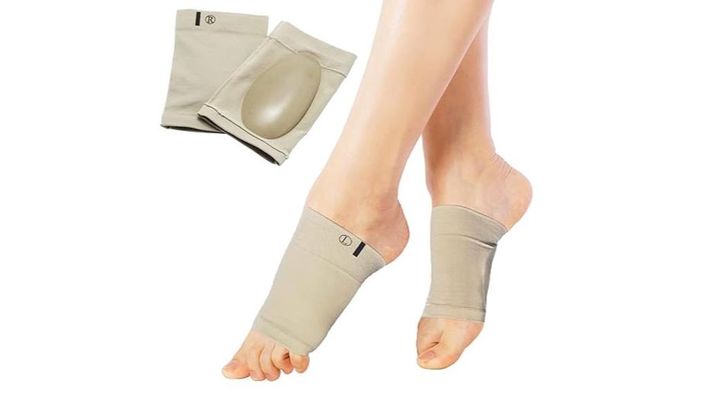 gel infused compression arch sleeves