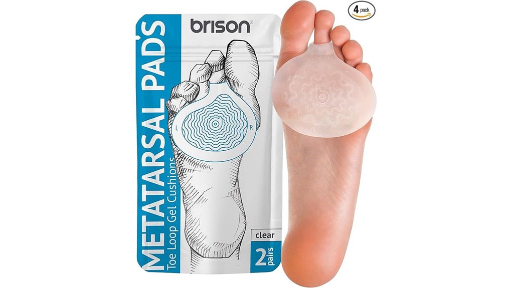 gel metatarsal foot pads