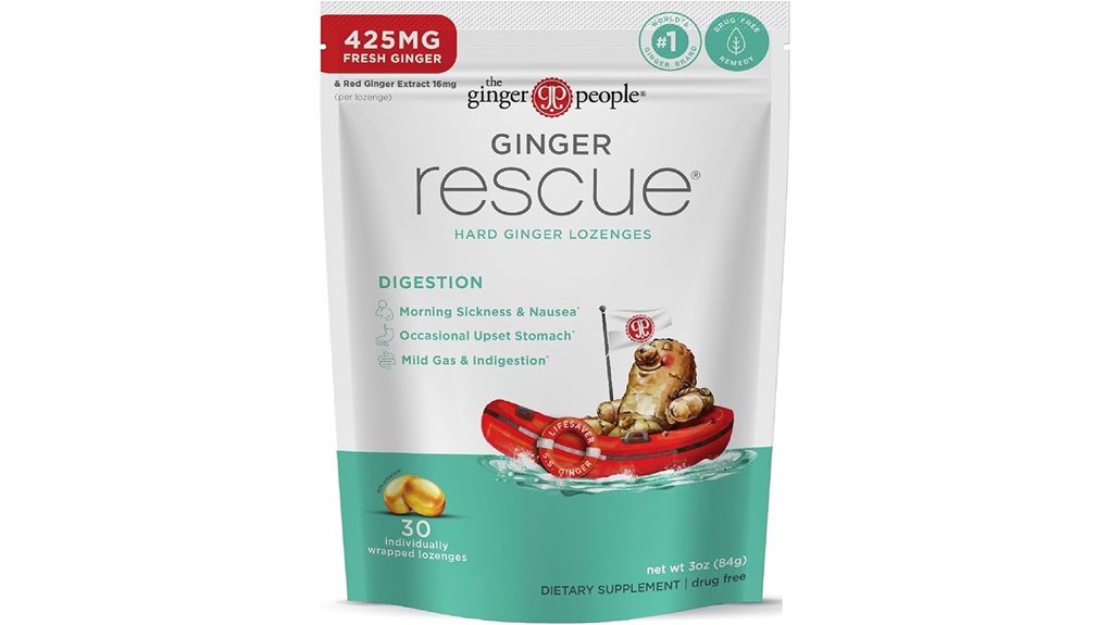 ginger lozenges 30x 425mg