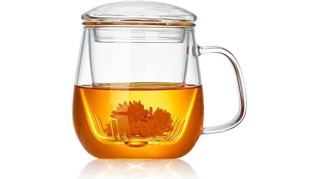 Tea Infuser Set Every Tea Lover Will Deck Out 14 glass tea cup infuser
