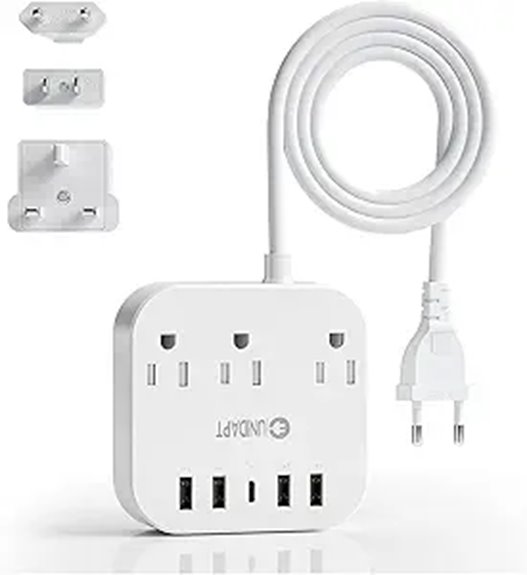 Plug Adapters for EU/UK/US: The Modular One‑Kit Travel Must‑Have 11 global usb power strip