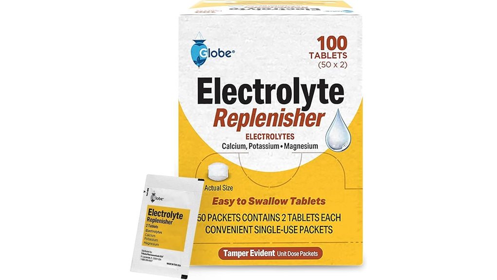 Best Electrolyte Tablets to Keep Powder‑Free In Your Carry‑On 3 globe electrolyte 100 tablets