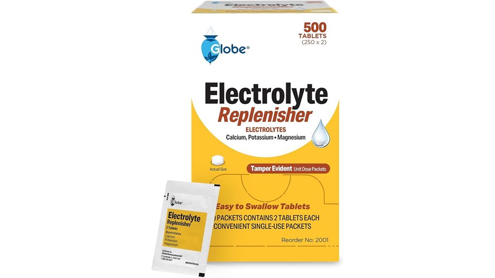globe electrolyte hydration tablets