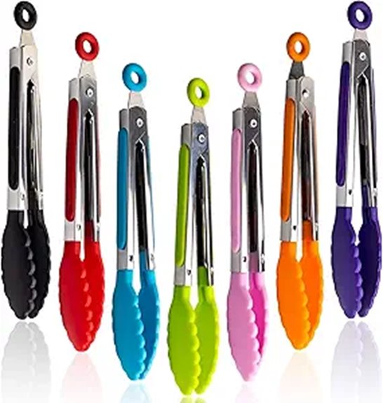 Best Tongs Set Every Cook Will Love 5 globion mini heat resistant tongs