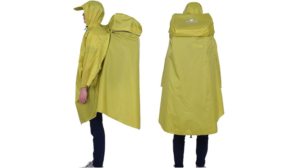 Title: The Best Travel Ponchos That Cover Backpacks (Wide Cut) 2 globotrekker waterproof backpack poncho