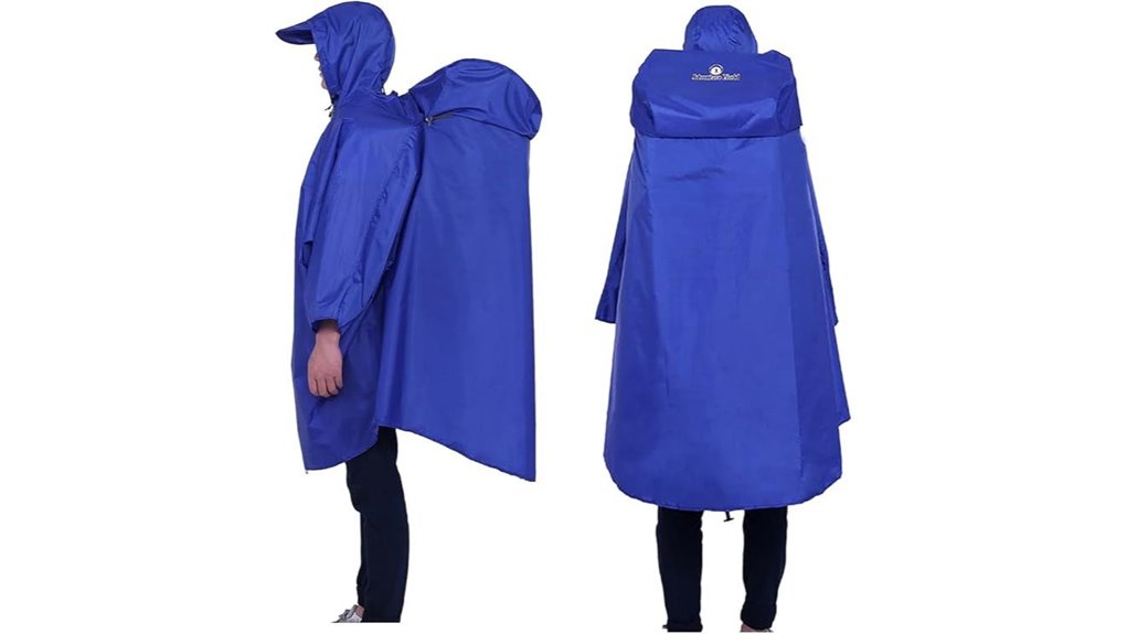 globotrekker waterproof rain poncho