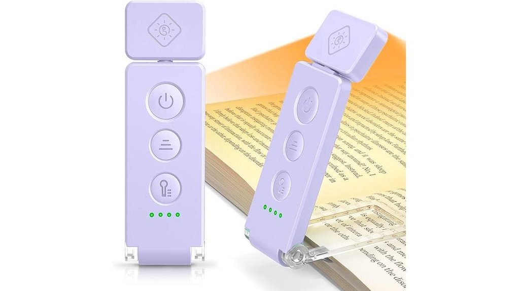 Must-Have E-Reader Lights for Travelers: Warm Tone Clip‑On Picks 13 glocusent 12 led clip on light