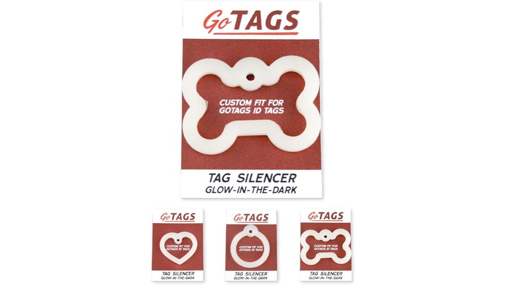The Best Pet ID Tag Silencers to Keep Your Furry Friend Calm in Hotels 1 glow quiet dog tag silencers
