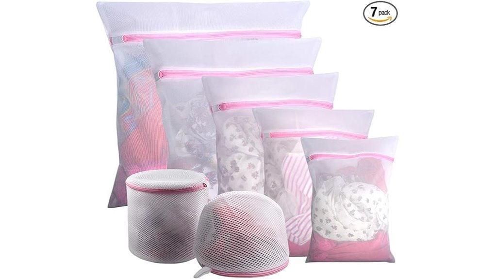 Laundry Mesh Bag (Delicates) Protects Your Delicate Garments 7 gogooda 7 mesh delicates