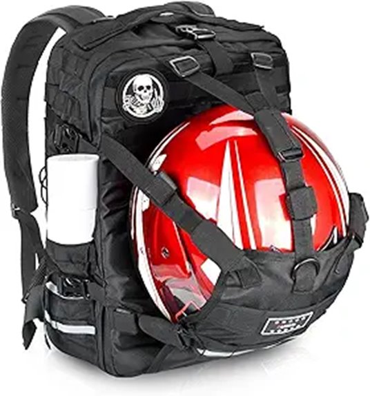 Best Backpacks With External Helmet Carry for Bike Travel 14 goldfire waterproof multisport backpack