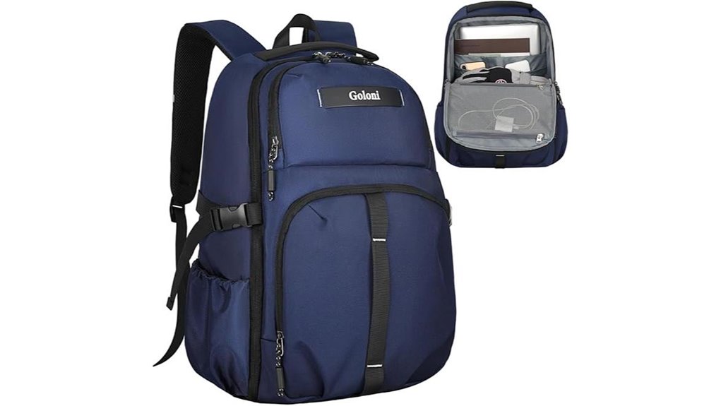Travel Backpacks with Ventilated Back Panels Keep You Cool 3 goloni 35l airplane approved backpack