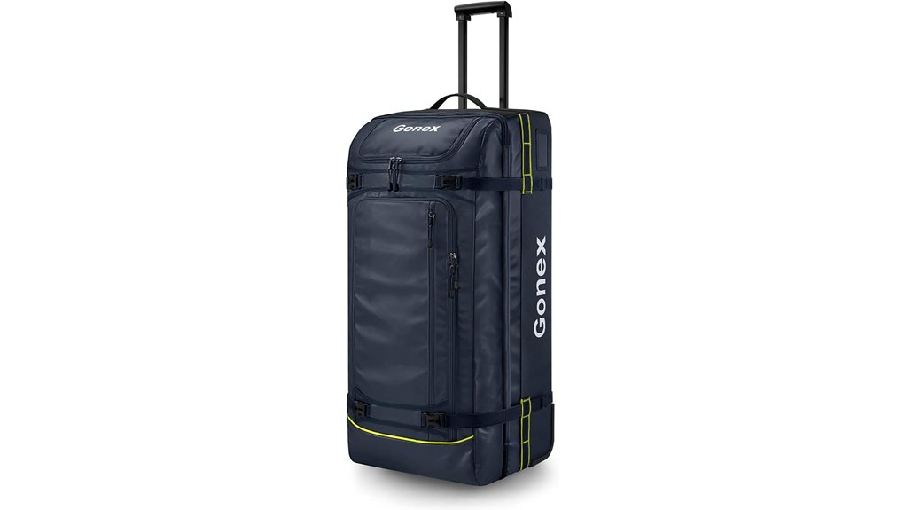Boot-Friendly Rolling Duffels With Spacious Capacity 3 gonex 100l rolling duffle