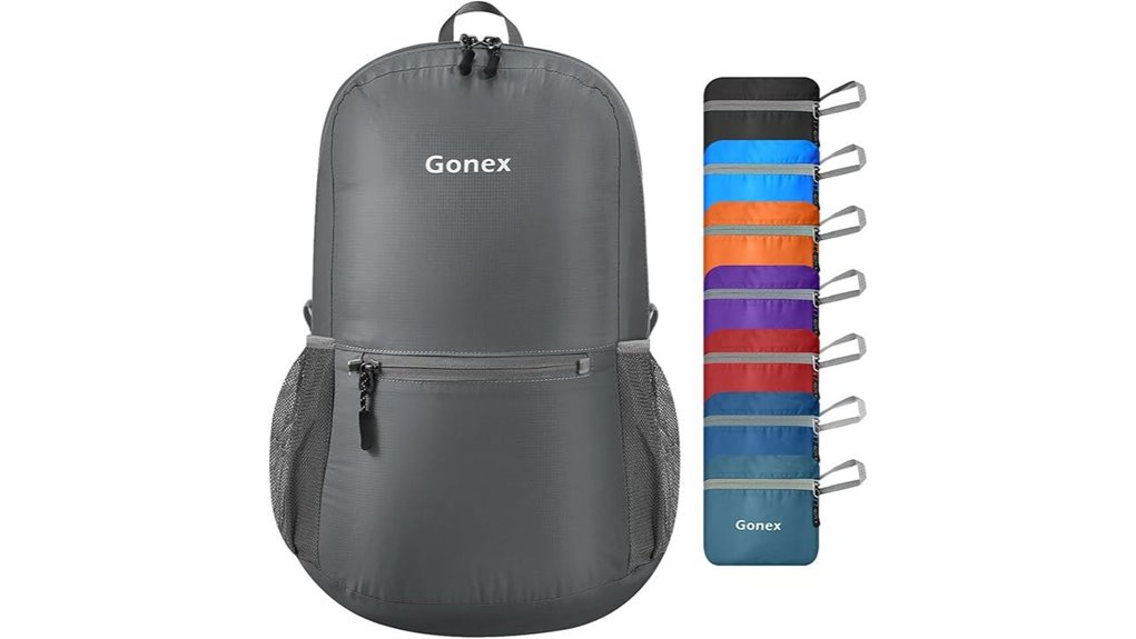 Packable Daypacks for Rainy Cities (Water‑Resistant Fabrics) 11 gonex 20l lightweight packable