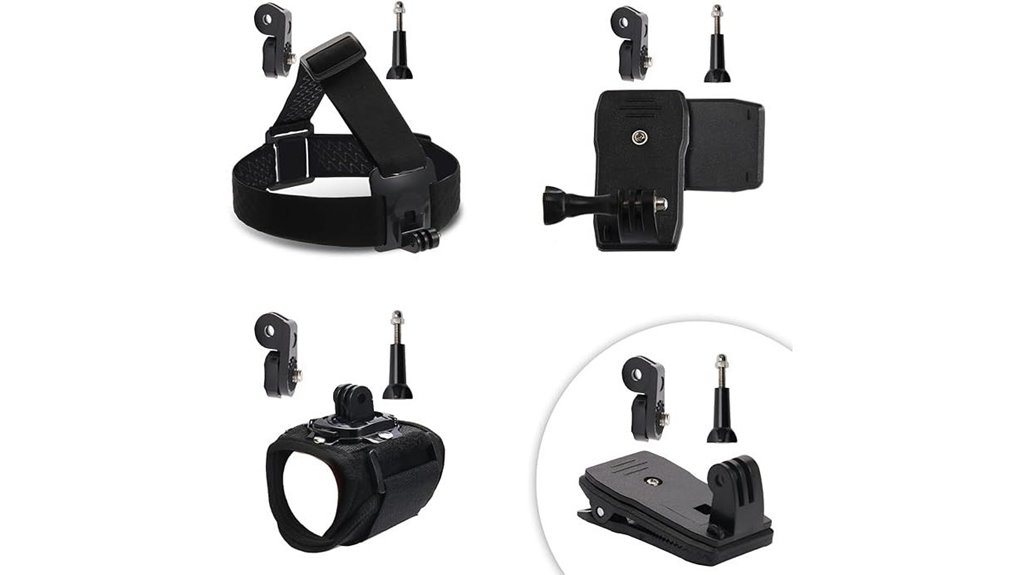 Best Action-Cam Mount Sets for Trips 15 gopro head backpack mount