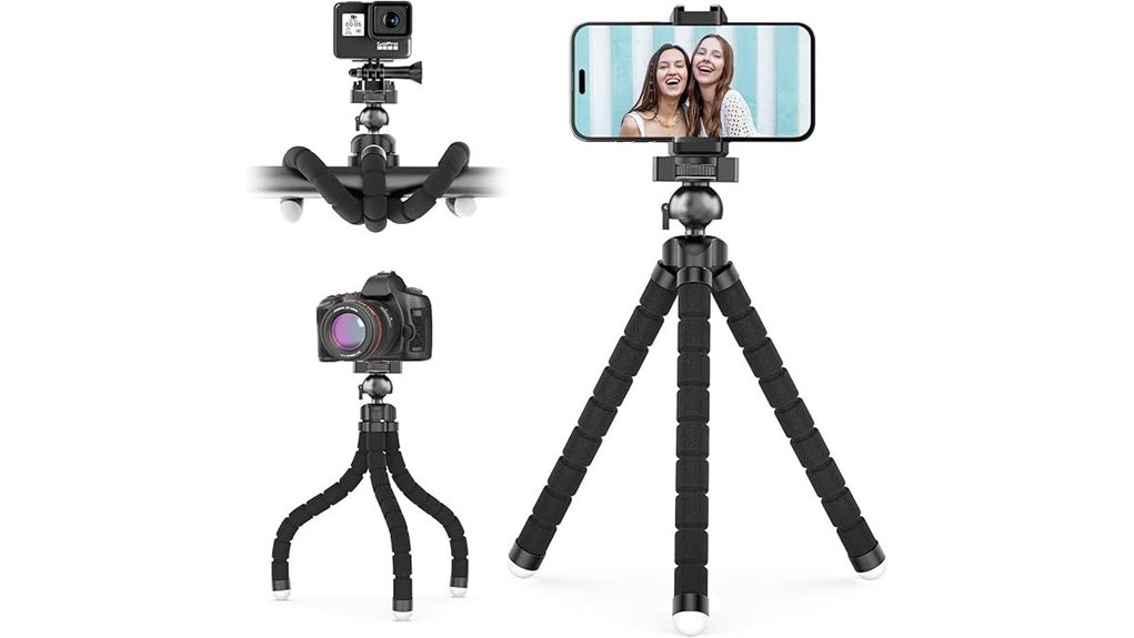 Best Flexible Tripods (GorillaPod Style) for OnTheGo Filming 1 gopro mini tripod remote