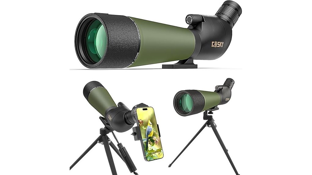 Spotting Scopes for Travel (Angled) That All Adventurers Need 9 gosky 20 60x80 spotting tripod