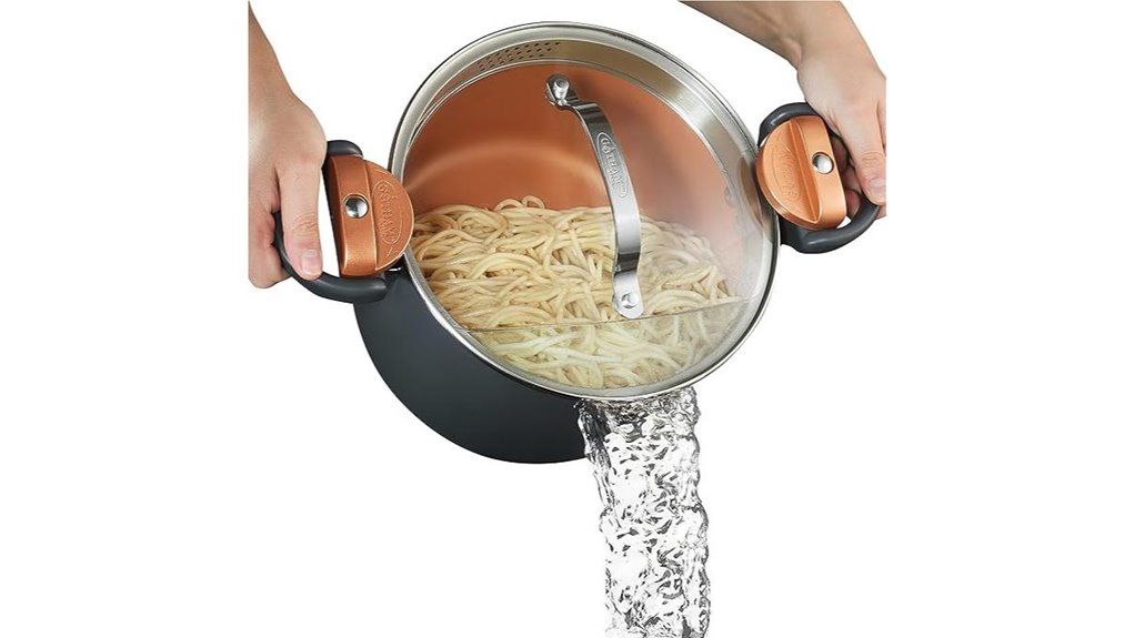 gotham 5 quart strainer pot