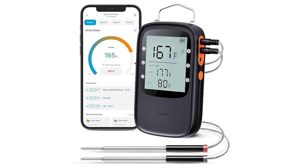 govee bluetooth two probe thermometer
