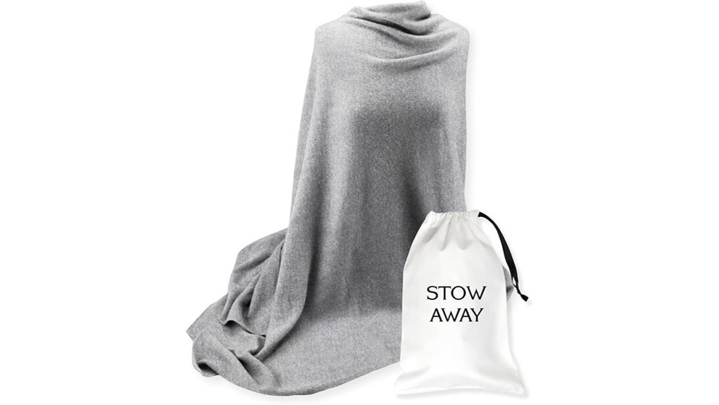 Best Cashmere Travel Wraps & Scarves for Jet‑Setters 10 gray jet bo cashmere wrap