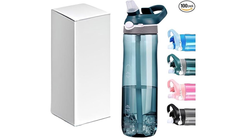Best Water Bottles With Clip‑Friendly Carry Loops For Travel 5 green 25oz tritan bottle