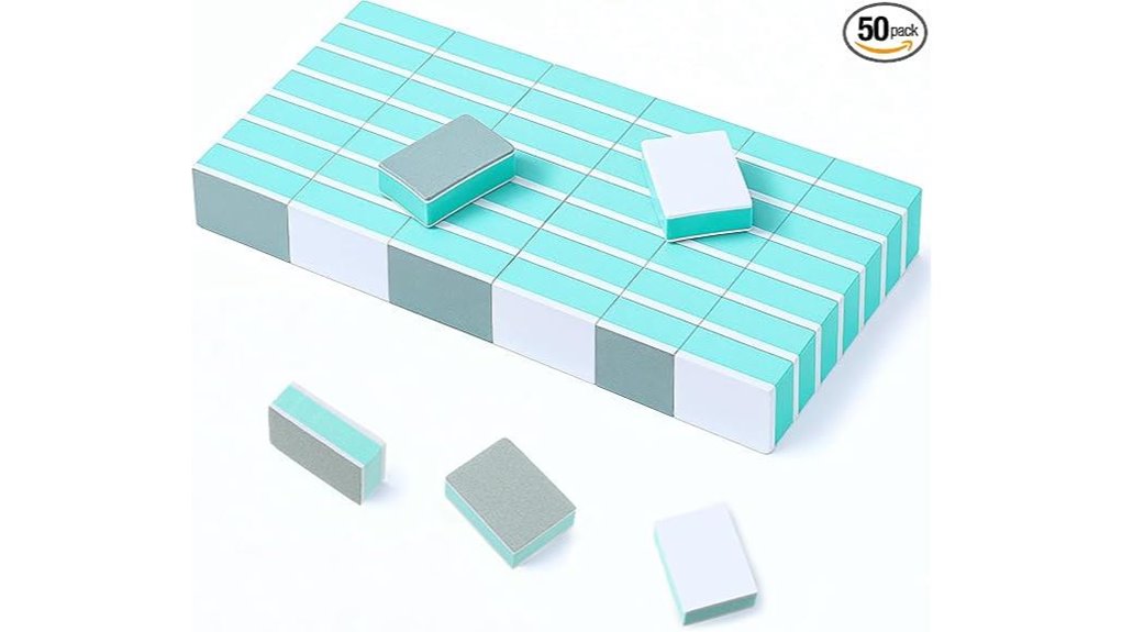 Must-Have Nail Buffer Block Set (Mini) for Every Nail Artist 6 green nail buffer kit