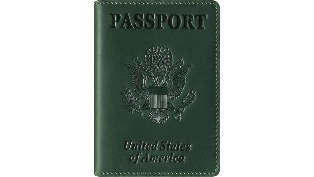 Premium Leather Passport Wallets That Exude Class 2 green rfid leather holder