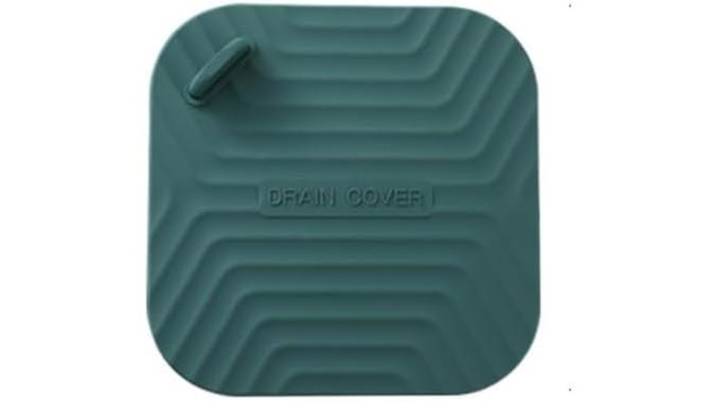 green silicone square stopper