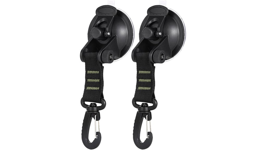 Strong‑Grip Suction Hooks That Stick in Traveler Bathrooms 14 green suction hooks kitchen bathroom
