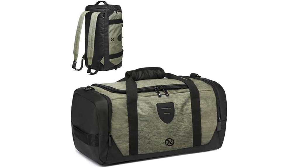 Top-Rated Duffels With Water-Resistant Bottom Panels You Love 11 green waterproof gym backpack