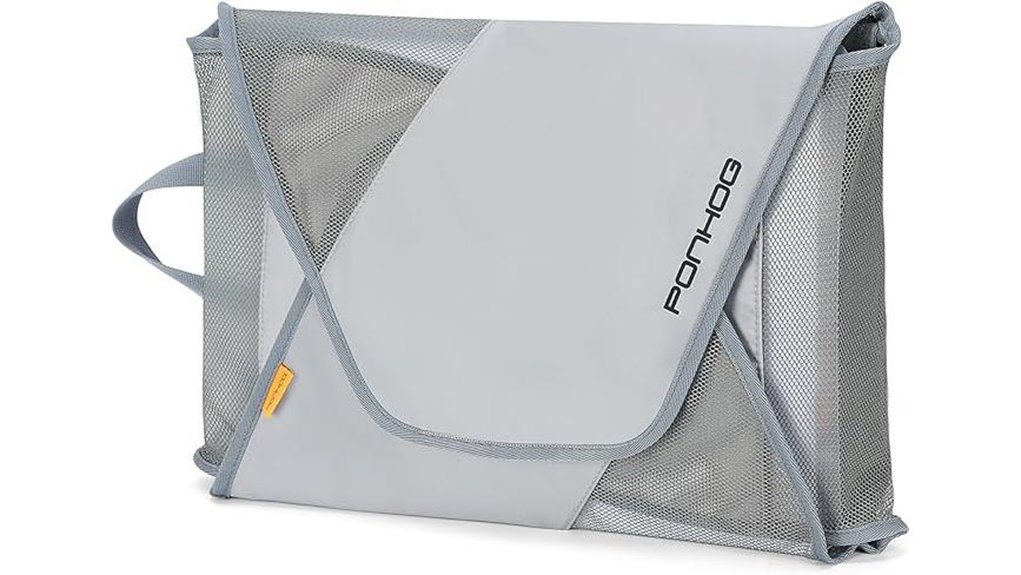 grey compression garment folder