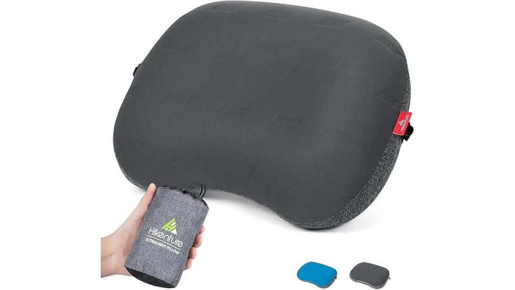 grey hikenture ultralight pillow