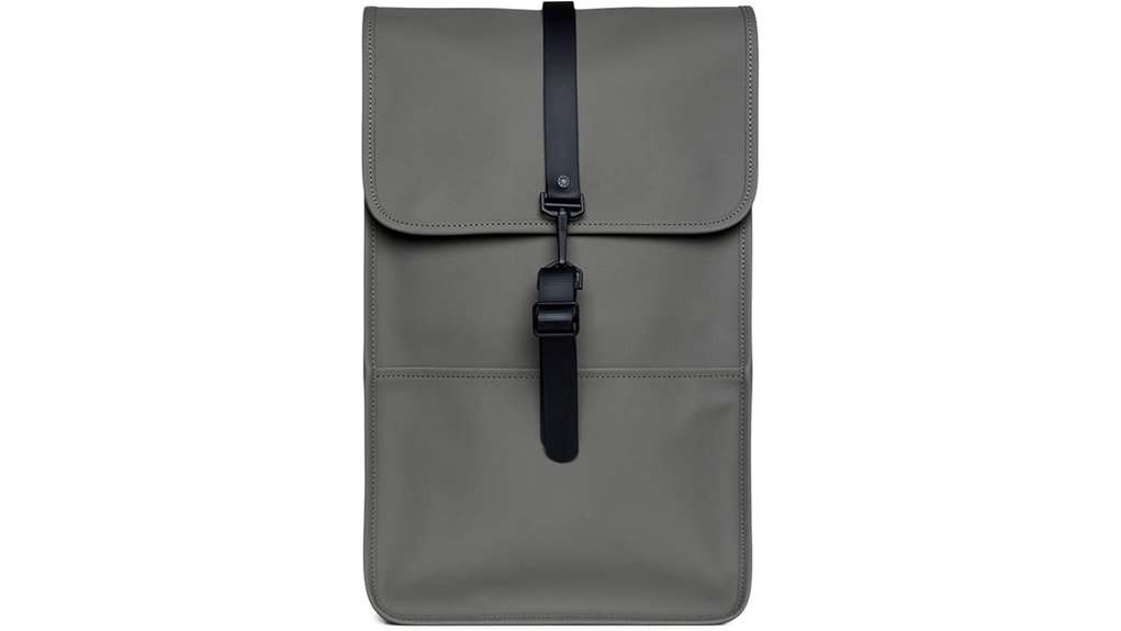 Laptop Backpacks With Rain Flaps for Storm-Ready Commutes 2 grey waterproof laptop backpack