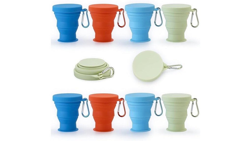 guanci dishwasher safe collapsible silicone cups