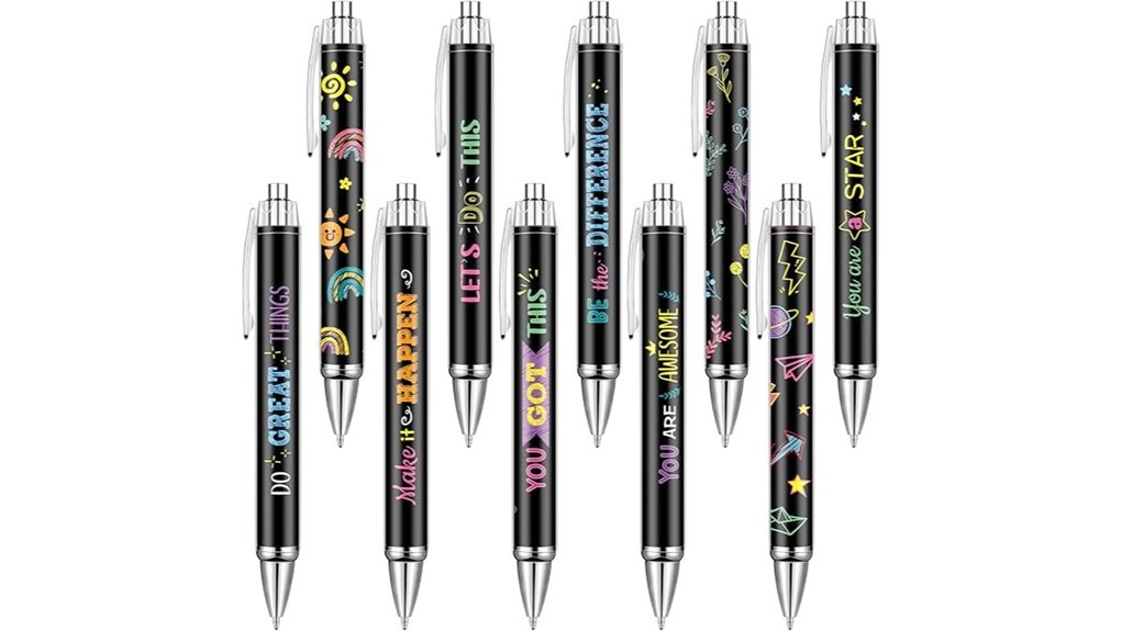gueevin 10 retractable pens