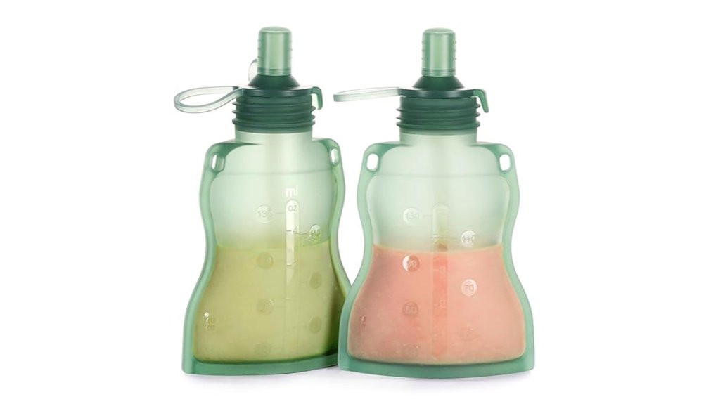 Top Baby Food Pouches (Reusable) That Parents Swear By 12 haakaa yummy 4oz reusable