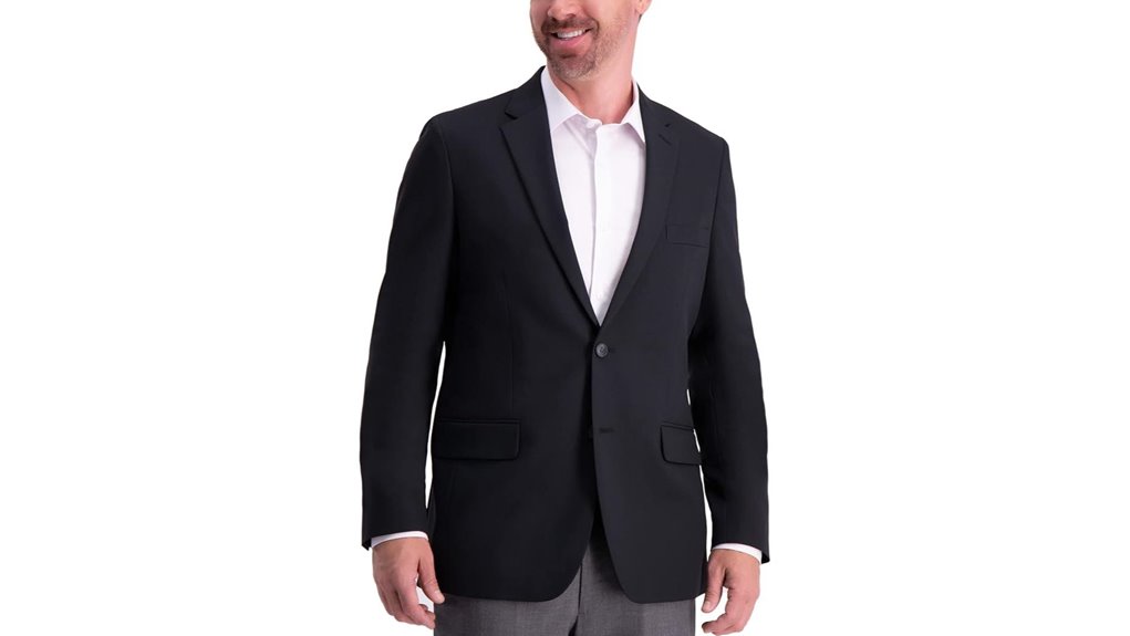 Travel Blazers (Wrinkle-Free & Unstructured) Keep You Sharp 15 haggar active gabardine blazer