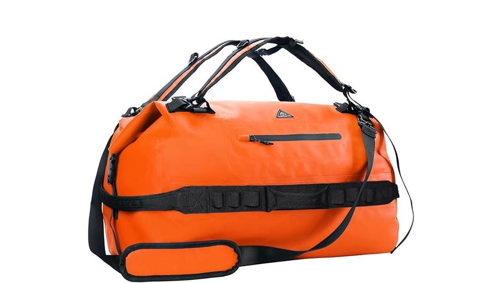 Best Waterproof Duffel Bags (Submersible) for Your Trips 5 haimont waterproof roll top backpack