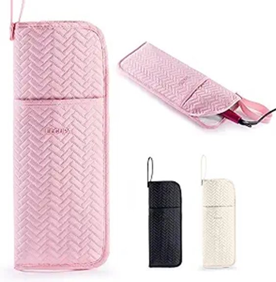 hair curling dryer bag