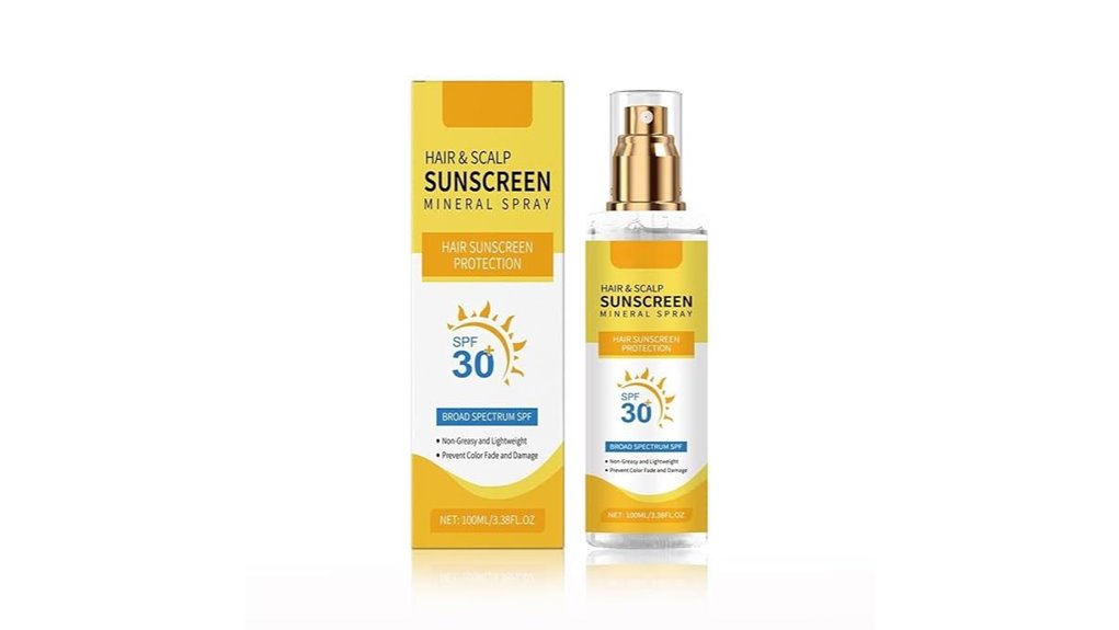 hair scalp spf30 spray