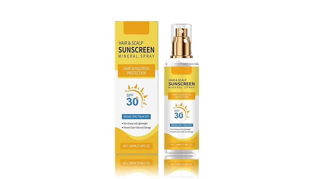 hair scalp spf 30 spray