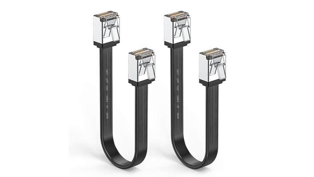 half foot cat 7 10gbps cable