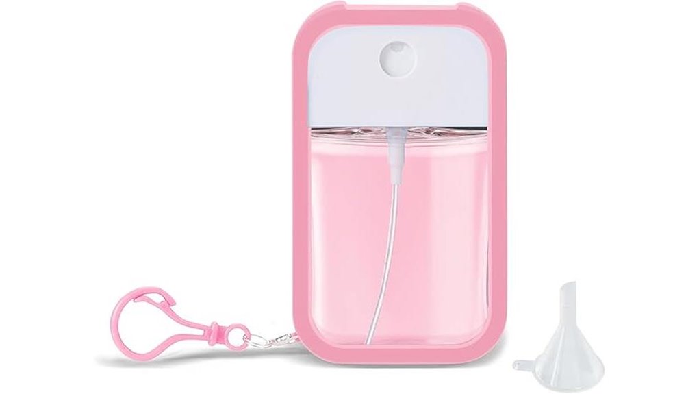 Mini Refillable Hand Sanitizer Bottles (Clip‑On) Stay Germ‑Free 8 hand sanitizer refill keychain
