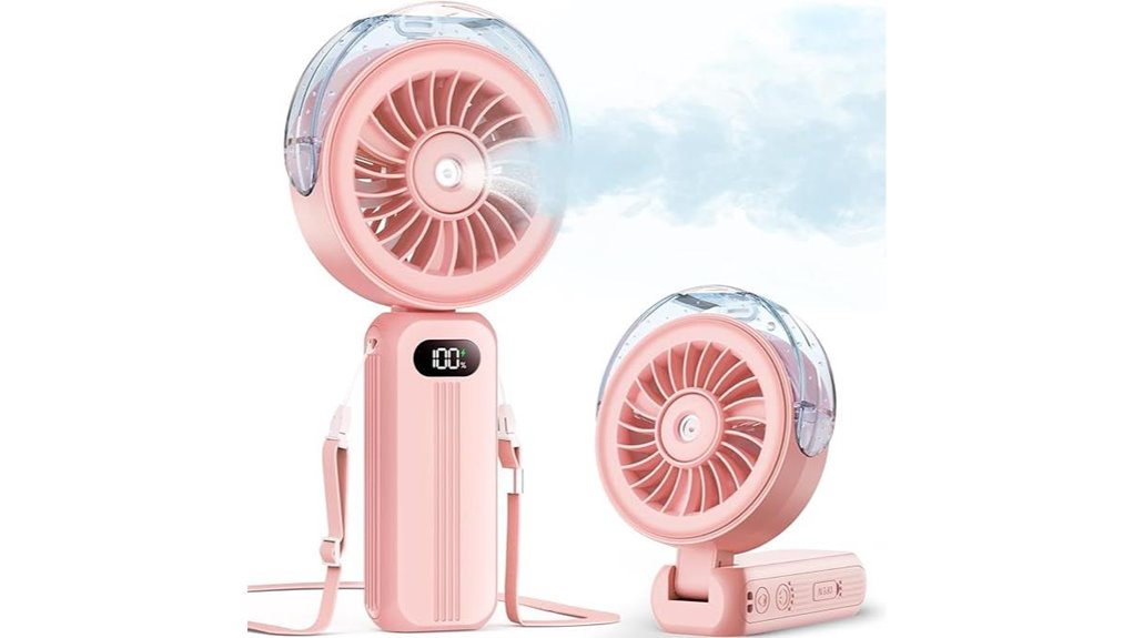 Handheld Misting Fans Theme Parks’ Coolest Crowd‑Pleasers 9 handheld otlonpe 4000mah fan