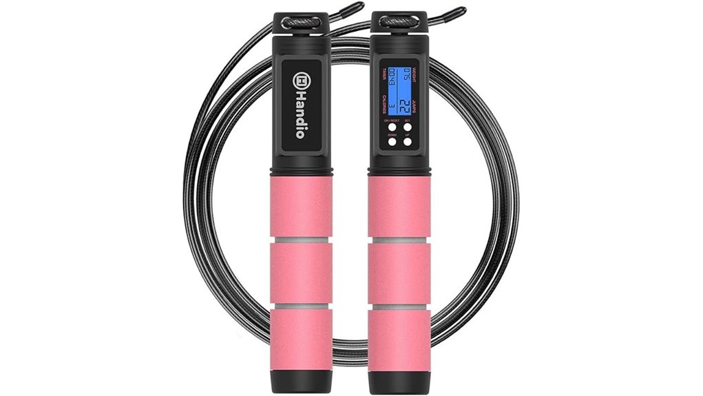 Jump Ropes for Travel Workouts That Fit Anywhere 11 handio speed adjustable rope counter