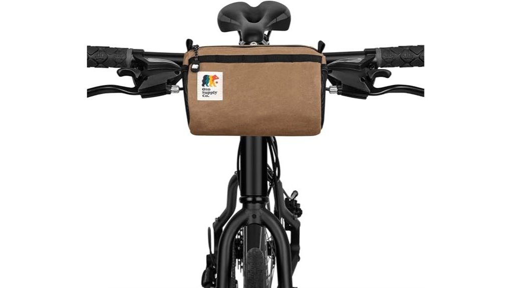 Must‑Have Handlebar Bags for Travel Bikes (Quick‑Access Maps) 3 handlebar waxed canvas quick access