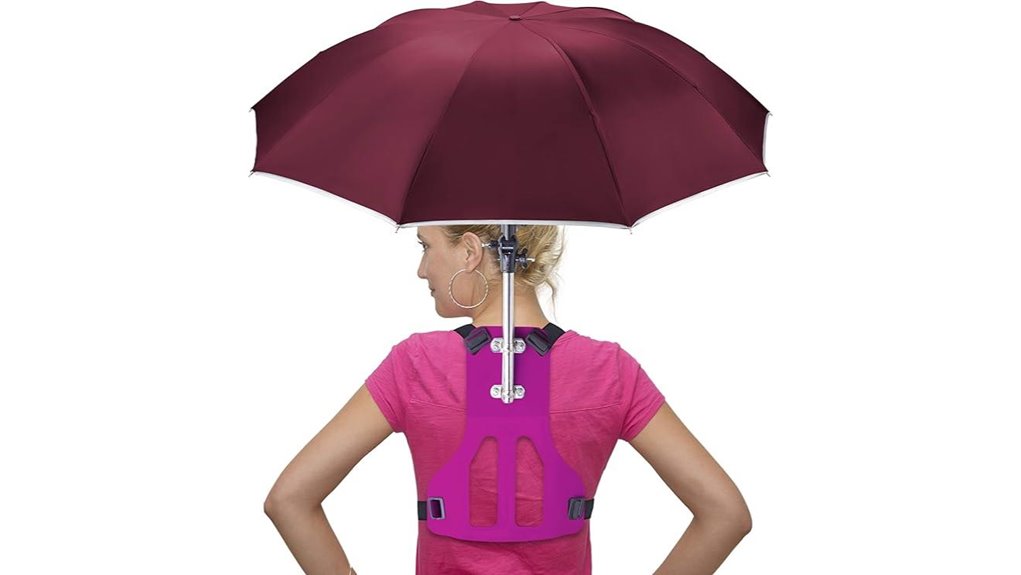 Rain Gear for Hikers: Trekking Umbrella Alternatives You’ll Love 5 hands free uv waterproof umbrella